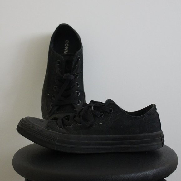 All Black Converse - Picture 1 of 4